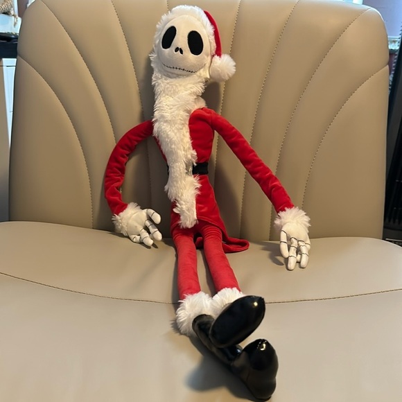 Disney Other - Nightmare Before Christmas Jack Skellington Sandy Claws plush